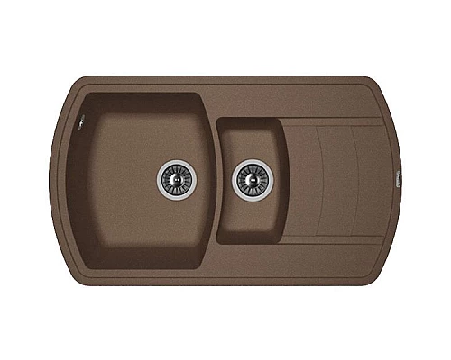 Заказать Кухонная мойка Florentina Нире-860К 20.205.D0860.303 Мокко в магазине сантехники Santeh-Crystal.ru