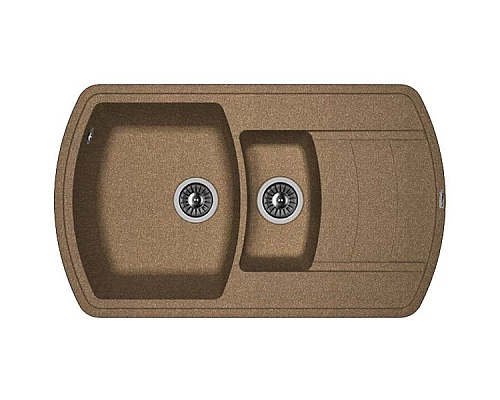 Заказать Кухонная мойка Florentina Нире-860К 20.205.D0860.105 Коричневая в магазине сантехники Santeh-Crystal.ru