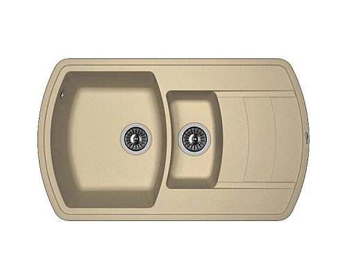 Купить Кухонная мойка Florentina Нире-860К 20.205.D0860.306 Капучино в магазине сантехники Santeh-Crystal.ru