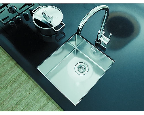 Приобрести Кухонная мойка Florentina Оптима-400 OHM.360.400.В.10.S.10 Нержавеющая сталь сатинированная в магазине сантехники Santeh-Crystal.ru