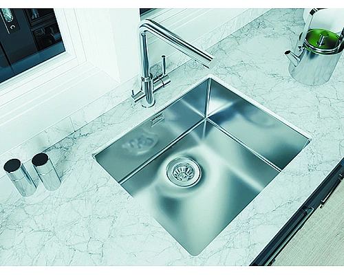 Приобрести Кухонная мойка Florentina Оптима-500 OHM.500.400.В.10.S.10 Нержавеющая сталь сатинированная в магазине сантехники Santeh-Crystal.ru