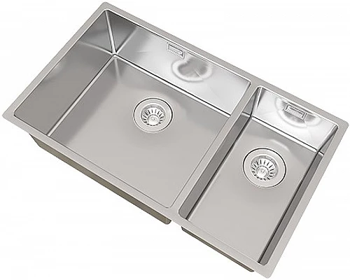 Купить Кухонная мойка Florentina Оптима-740 OHM.460/220.400.В.20.S.10 Нержавеющая сталь сатинированная в магазине сантехники Santeh-Crystal.ru