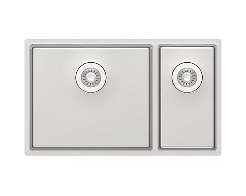 Купить Кухонная мойка Florentina Оптима-740 OHM.460/220.400.В.20.S.10 Нержавеющая сталь сатинированная в магазине сантехники Santeh-Crystal.ru