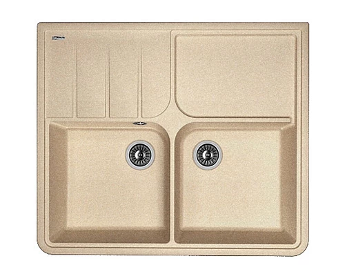 Купить Кухонная мойка Florentina Остров-930 20.405.F0930.107 Песочная в магазине сантехники Santeh-Crystal.ru