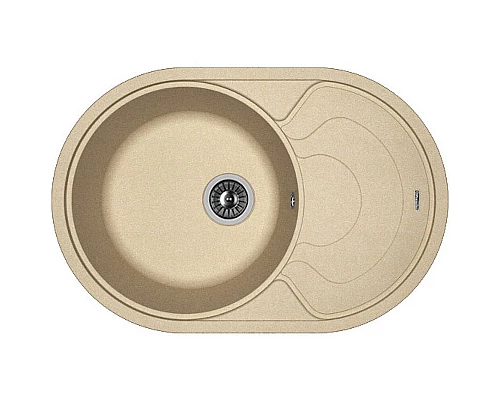 Приобрести Кухонная мойка Florentina Родос-760 20.140.D0760.104 Бежевая в магазине сантехники Santeh-Crystal.ru