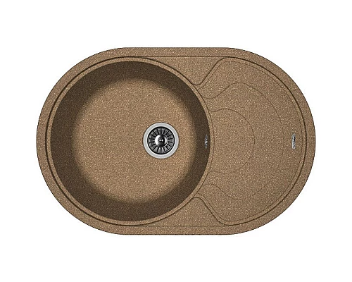 Купить Кухонная мойка Florentina Родос-760 20.140.D0760.105 Коричневая в магазине сантехники Santeh-Crystal.ru