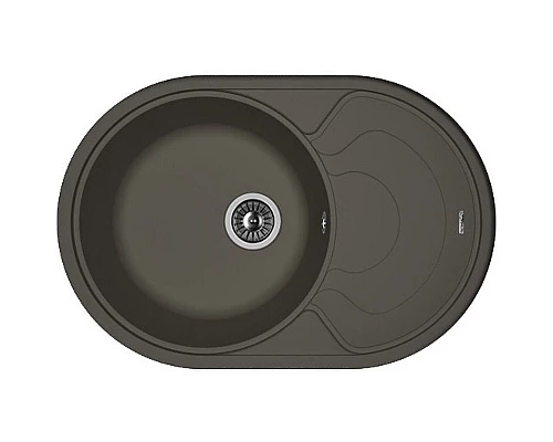 Приобрести Кухонная мойка Florentina Родос-760 20.140.D0760.302 Антрацит в магазине сантехники Santeh-Crystal.ru