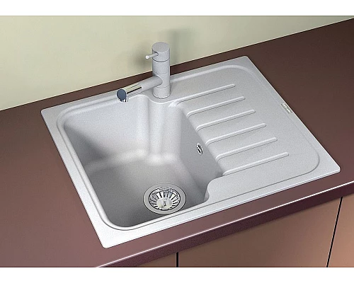 Купить Кухонная мойка Florentina Таис-615 20.235.A0615.102 Черная в магазине сантехники Santeh-Crystal.ru