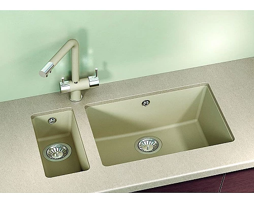 Заказать Кухонная мойка Florentina Вега-160 22.300.00160.102 Черная в магазине сантехники Santeh-Crystal.ru