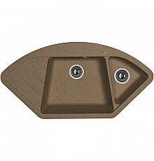 Кухонная мойка Florentina Веста-1005 20.285.E1005.105 Коричневая
