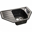 Кухонная мойка GranFest Corner GF-C800E Черная Кухонная мойка GranFest Corner GF-C800E Черная