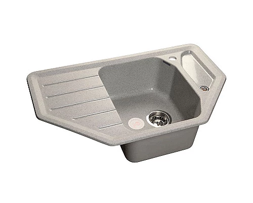 Купить Кухонная мойка GranFest Corner GF-C800E Серая в магазине сантехники Santeh-Crystal.ru