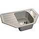 Купить Кухонная мойка GranFest Corner GF-C800E Серая в магазине сантехники Santeh-Crystal.ru