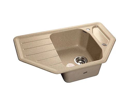 Заказать Кухонная мойка GranFest Corner GF-C800E Песочная в магазине сантехники Santeh-Crystal.ru