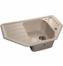 Кухонная мойка GranFest Corner GF-C800E Белая