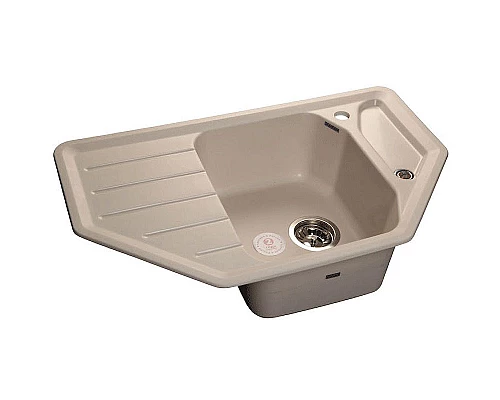 Купить Кухонная мойка GranFest Corner GF-C800E Белая в магазине сантехники Santeh-Crystal.ru