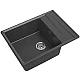 Приобрести Кухонная мойка GranFest Level GF-LV-660L Графит в магазине сантехники Santeh-Crystal.ru