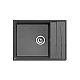 Приобрести Кухонная мойка GranFest Level GF-LV-660L Графит в магазине сантехники Santeh-Crystal.ru