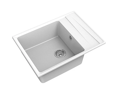 Заказать Кухонная мойка GranFest Level GF-LV-660L Иней в магазине сантехники Santeh-Crystal.ru