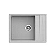 Заказать Кухонная мойка GranFest Level GF-LV-660L Серая в магазине сантехники Santeh-Crystal.ru