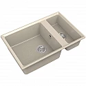 Кухонная мойка GranFest Level GF-LV-760K Бежевая Кухонная мойка GranFest Level GF-LV-760K Бежевая