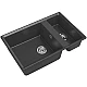 Заказать Кухонная мойка GranFest Level GF-LV-760K Графит в магазине сантехники Santeh-Crystal.ru