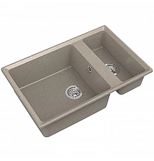 Кухонная мойка GranFest Level GF-LV-760K Песочная