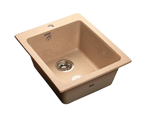 Купить Кухонная мойка GranFest Practic GF-P505 Песочная в магазине сантехники Santeh-Crystal.ru