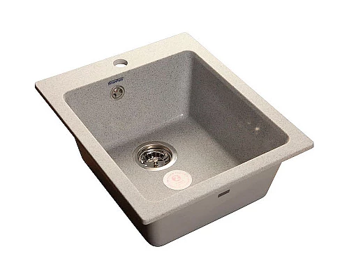 Приобрести Кухонная мойка GranFest Practic GF-P505 Серая в магазине сантехники Santeh-Crystal.ru