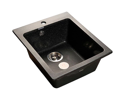 Заказать Кухонная мойка GranFest Practic GF-P505 Черная в магазине сантехники Santeh-Crystal.ru