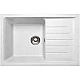 Приобрести Кухонная мойка GranFest Practic GF-P760L Белая в магазине сантехники Santeh-Crystal.ru