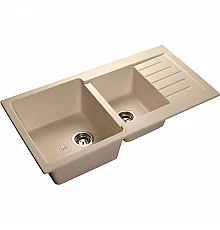 Кухонная мойка GranFest Practic GF-P980KL Белая