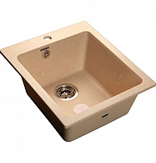 Кухонная мойка GranFest Practic GF-P505 Бежевая