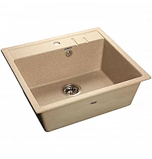 Кухонная мойка GranFest Quadro GF-Q560 Песочная