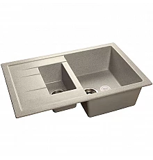 Кухонная мойка GranFest Quadro GF-Q775KL Серая