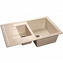 Кухонная мойка GranFest Quadro GF-Q775KL Белая Кухонная мойка GranFest Quadro GF-Q775KL Белая