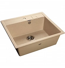 Кухонная мойка GranFest Quadro GF-Q560 Бежевая