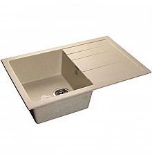 Кухонная мойка GranFest Quadro GF-Q780L Бежевая