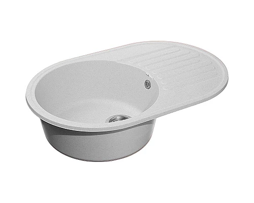 Купить Кухонная мойка GranFest Quarz GF-Z18 Серая в магазине сантехники Santeh-Crystal.ru