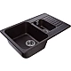 Приобрести Кухонная мойка GranFest Quarz GF-Z21K Черная в магазине сантехники Santeh-Crystal.ru