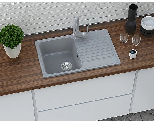 Приобрести Кухонная мойка GranFest Quarz GF-Z78 Терракот в магазине сантехники Santeh-Crystal.ru