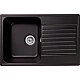 Приобрести Кухонная мойка GranFest Quarz GF-Z78 Черная в магазине сантехники Santeh-Crystal.ru