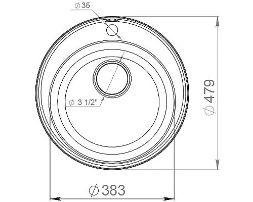 Приобрести Кухонная мойка GranFest Quarz GF-Z08 Белая в магазине сантехники Santeh-Crystal.ru