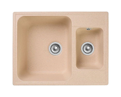 Заказать Кухонная мойка GranFest Quarz GF-Z09 Бежевая в магазине сантехники Santeh-Crystal.ru