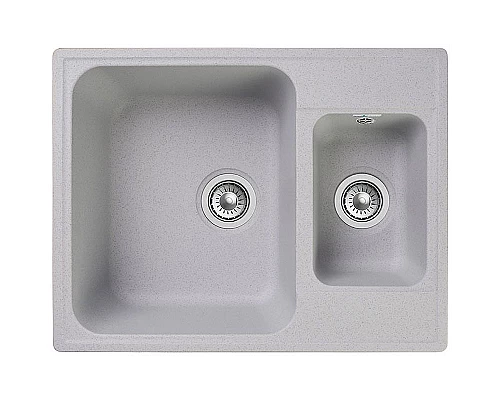 Заказать Кухонная мойка GranFest Quarz GF-Z09 Серая в магазине сантехники Santeh-Crystal.ru