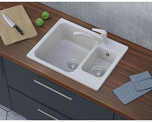 Приобрести Кухонная мойка GranFest Quarz GF-Z09 Терракот в магазине сантехники Santeh-Crystal.ru