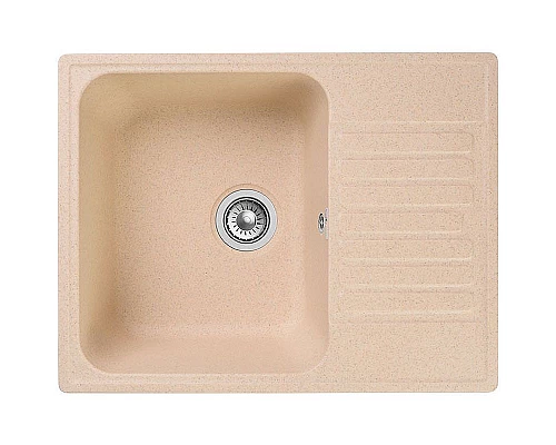 Заказать Кухонная мойка GranFest Quarz GF-Z13 Бежевая в магазине сантехники Santeh-Crystal.ru