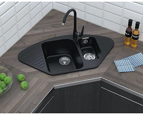 Купить Кухонная мойка GranFest Quarz GF-Z14 Бежевая в магазине сантехники Santeh-Crystal.ru