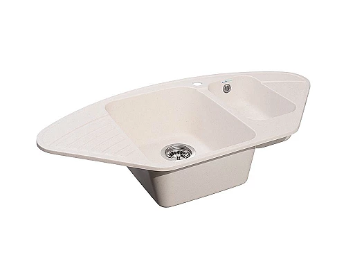 Заказать Кухонная мойка GranFest Quarz GF-Z14 Белая в магазине сантехники Santeh-Crystal.ru