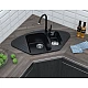 Купить Кухонная мойка GranFest Quarz GF-Z14 Серая в магазине сантехники Santeh-Crystal.ru